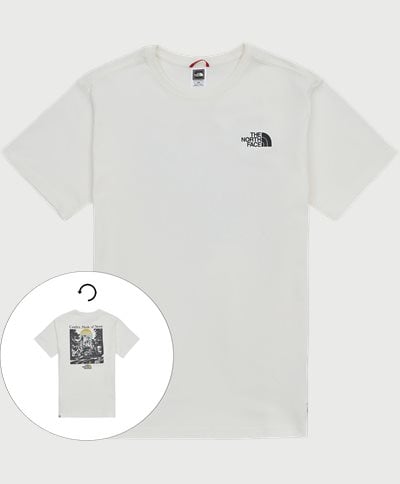 The North Face T-shirts RE-GRIND TEE NF0A7X2MN3M Vit